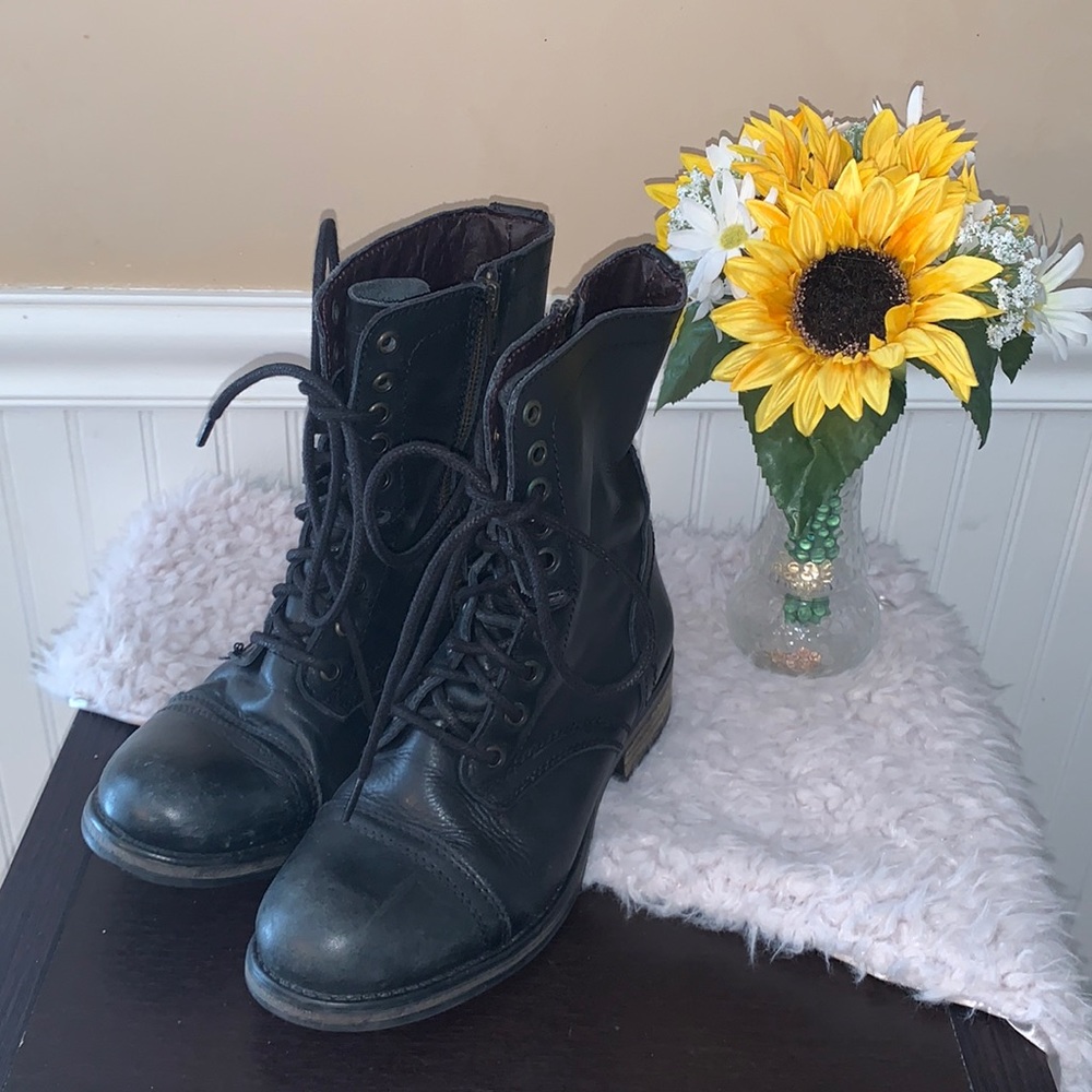 Steve Madden Combat Boots